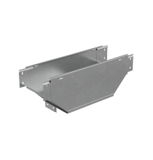 Т-ответвитель переходник 80х100-300 мм верт. c разворотом трассы на 90 град "ПЛЮС" (нчб)  TDPVplus90-80-100-300  КМ-профиль