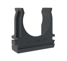 Держатель с защелкой, д.25мм, черный  51025N  DKC