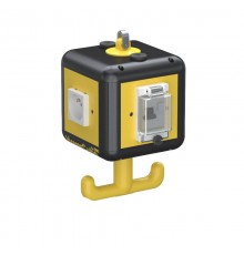 Блок питания подвесной VH-4 укомплектованный розетками, 140x140x247 мм, черно-желтый  6109782  OBO Bettermann