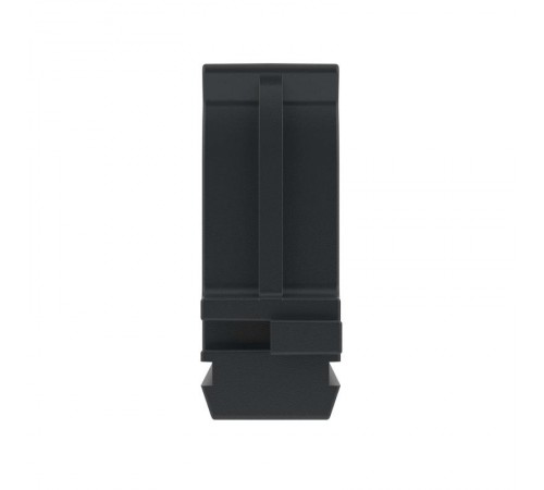 Держатель с защелкой, д.25мм, черный  51025N  DKC