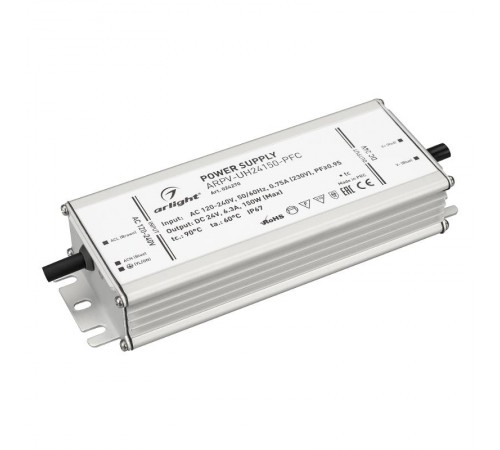 Блок питания ARPV-UH24150-PFC (24V, 6.3A, 150W)  024270  Arlight