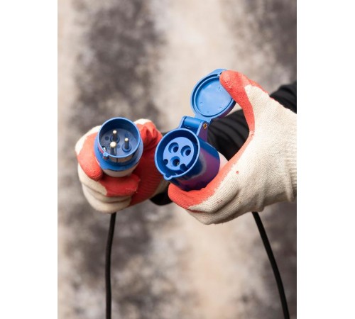 Вилка переносная 013 2Р+РЕ 16А 220В IP44 EKF PROxima  ps-013-16-220  EKF