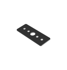 Соединитель механический для шинопроводов для магнитной системы Galakti 50x22x1 мм черный  V4-R7-09.RG23.TRK-0003  VARTON