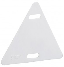 Бирка кабельная У-136 (треугольник 55х55х55 мм)   UZMA-BIK-Y136-T  IEK