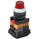Кнопка ABLFP-22 красный d22мм неон/240В 1з+1р   BBT20-ABLFP-K04  GENERICA