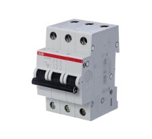 Выключатель автоматический трехполюсный SH203L 6А C 4,5кА (SH203L C6)  2CDS243001R0064  ABB