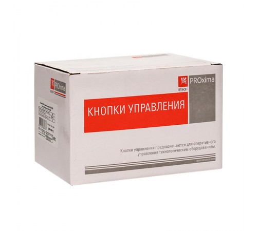 Кнопка AEAL-22  красная с фиксацией NO+NC Грибок EKF PROxima  pbn-aeal-r  EKF