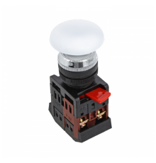 Кнопка AEA-22 "Грибок" белая NO+NC EKF PROxima  pbn-aea-w  EKF