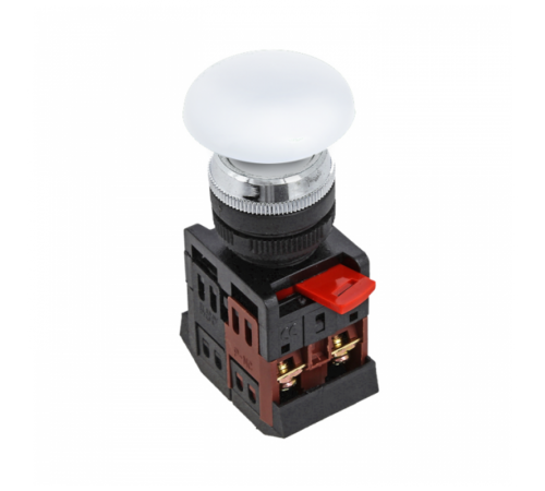 Кнопка AEA-22 "Грибок" белая NO+NC EKF PROxima  pbn-aea-w  EKF