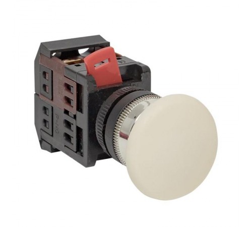Кнопка AEA-22 "Грибок" белая NO+NC EKF PROxima  pbn-aea-w  EKF