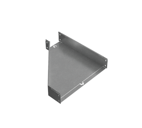 Переходник правый 100х150-500 мм "ПЛЮС" HD  PDplus100-150-500-R HD   КМ-профиль