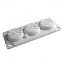 Фланец для ввода кабелей FL21, 6 вводов D6-59 мм IP65  308237  КЭАЗ