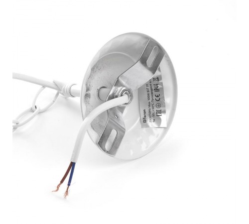 Светильник садово-парковый 6205 100W 230V E27 195*195*310мм белый  11071  FERON