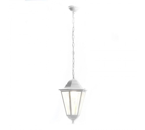 Светильник садово-парковый 6205 100W 230V E27 195*195*310мм белый  11071  FERON