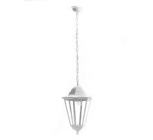 Светильник садово-парковый 6205 100W 230V E27 195*195*310мм белый  11071  FERON