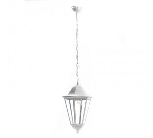 Светильник садово-парковый 6205 100W 230V E27 195*195*310мм белый  11071  FERON