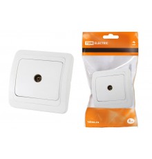 Розетка TV простая (0-2400 Гц,  "мама") "Валдай"   SQ1804-0014  TDM