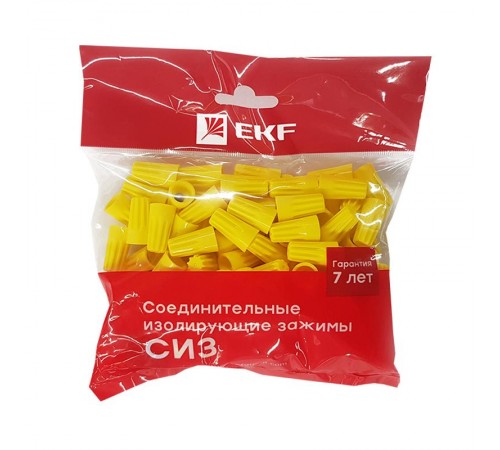 Соединительный изолирующий зажим СИЗ (6мм.) (100шт.) EKF PROxima  plc-cc-6  EKF