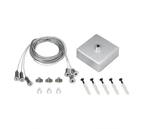 Подвес S2-LINE-3x4m Long Set (Silver Box, Pad 15x2mm)  023417  Arlight