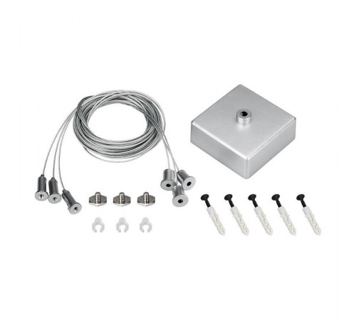 Подвес S2-LINE-3x4m Long Set (Silver Box, Pad 15x2mm)  023417  Arlight