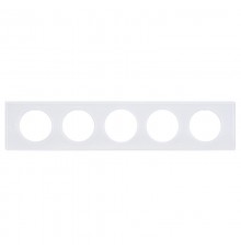 Celiane Смальта Белая Глина Рамка 5-я (2+2+2+2+2 мод)  069320  Legrand