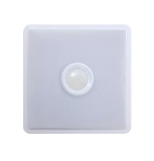 Светильник светодиодный СПБ-2Д-КВАДРАТ 24Вт 230В 4000К 1700лм 270мм с настраиваемым датчиком белый  4690612022024  IN HOME