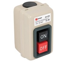 Выключатель кнопочный с блокировкой ВКИ-216 10А 3P IP40  EKF PROxima  vki-216  EKF