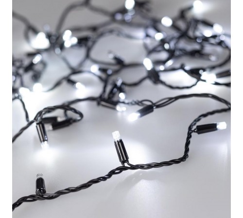 Светодиодная гирлянда ARD-STRING-CLASSIC-1000-BLACK-100LED-PULSE White (230V, 7W) (Ardecoled, IP65)  031651  Arlight