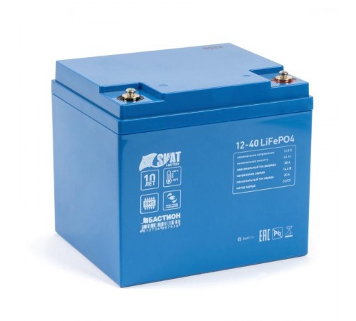 Skat i-Battery 12-40 LiFePo4 аккумуляторная батарея  649  Бастион