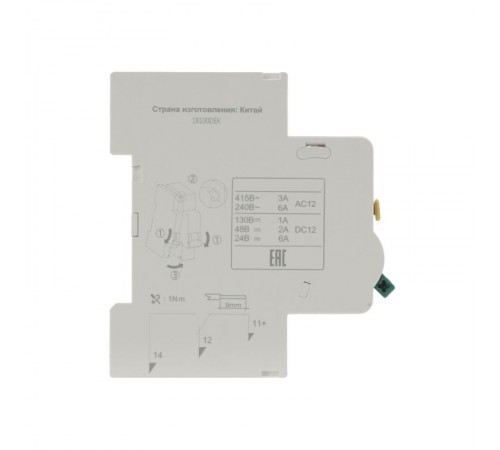 Контакт дополнительный для ВА-101 нов.  18100DEK  DEKraft