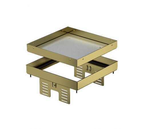 Кассетная рамка RKN2 UZD3 ном.размер 4 200x200 мм (латунь) (RKN2 UZD3 4MS25)  7409054  OBO Bettermann