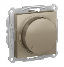 AtlasDesign Шампань Светорегулятор (диммер) поворотно-нажимной, 315Вт, мех.  ATN000534  SE