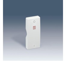 Simon 82 Клавиша для выключателя двухполюсного с контрольной подсветкой, узкий модуль, S82C, белый  82032-60  Simon