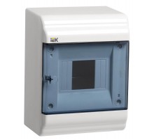 Корпус пластиковый навесной на 4 модуля ЩРН-П-4 IP41 (190х146х100мм) PRIME  MKP82-N-04-41-20  IEK