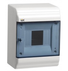 Корпус пластиковый навесной на 4 модуля ЩРН-П-4 IP41 (190х146х100мм) PRIME  MKP82-N-04-41-20  IEK