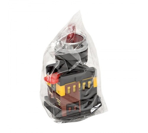 Переключатель ANC-22 3P красный с подсветкой 24В NO+NC EKF PROxima  psw-ans-3p-r-24  EKF