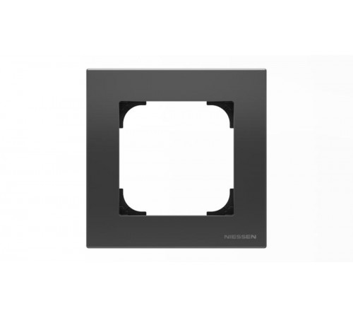 Рамка 1-постовая, серия SKY, цвет чёрный бархат2CLA857100A1501 ABB