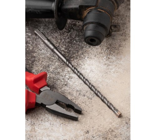 Бур по бетону SDS-plus 8х210 мм (4 резца)(4S спираль) EKF Expert  db-8-210-4x4  EKF