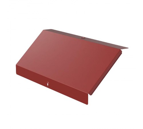 Крышка угла вертикального внешнего 90 градусов Стандарт 600 RAL 3000  PR16.5307  Промрукав