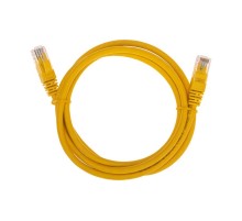 Патч-корд U/UTP CAT 6, RJ45-RJ45, 26AWG, LSZH, желтый, 1.5м REXANT  02-0295-105  REXANT