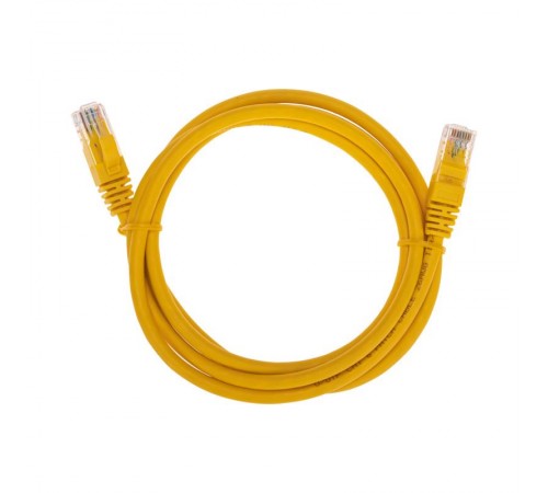 Патч-корд U/UTP CAT 6, RJ45-RJ45, 26AWG, LSZH, желтый, 1.5м REXANT  02-0295-105  REXANT