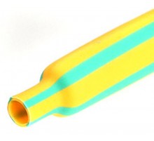 Трубка термоусаживаемая ТУТнг-LS-16/8 желто-зеленая (100м/рул)  60108  КВТ
