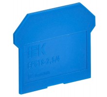 Заглушка для CTS 2,5/4мм2 синяя  YCT10-00-K07-002-ZGL  IEK