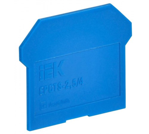 Заглушка для CTS 2,5/4мм2 синяя  YCT10-00-K07-002-ZGL  IEK