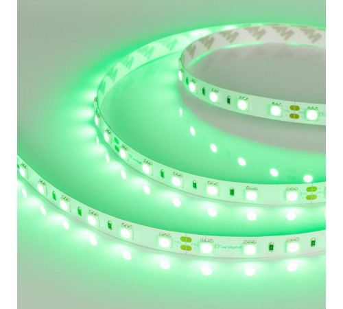 Лента светодиодная RT-B60-10mm 24V Green (14.4 W/m, IP20, 5060, 5m) (arlight, Открытый)  008818(2)  Arlight