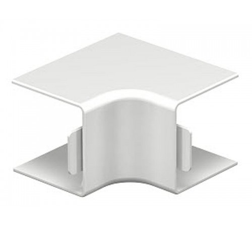 Крышка внутреннего угла кабельного канала WDK 30x30 мм (ПВХ,светло-серый) (WDK HI30030LGR)  6182097  OBO Bettermann