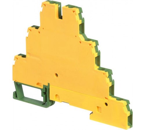 Клемма D4/6.P.T1, земля, 4-уровня, винт 4мм.кв., желто-зеленая  1SNA199220R0000  TE