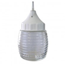 Светильник для ЖКХ под лампу НСП Бочонок 120 03-001 60Вт ЛН/КЛЛ/LED Е27 IP53 белый 1005550253  Элетех