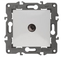 14-3102-01 Розетка TV проходная, IP20, Эра Elegance, белый  Б0034296  ЭРА