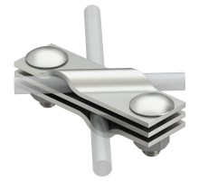 Соединитель стержня заземления и прутка (2760 8)  5001612  OBO Bettermann